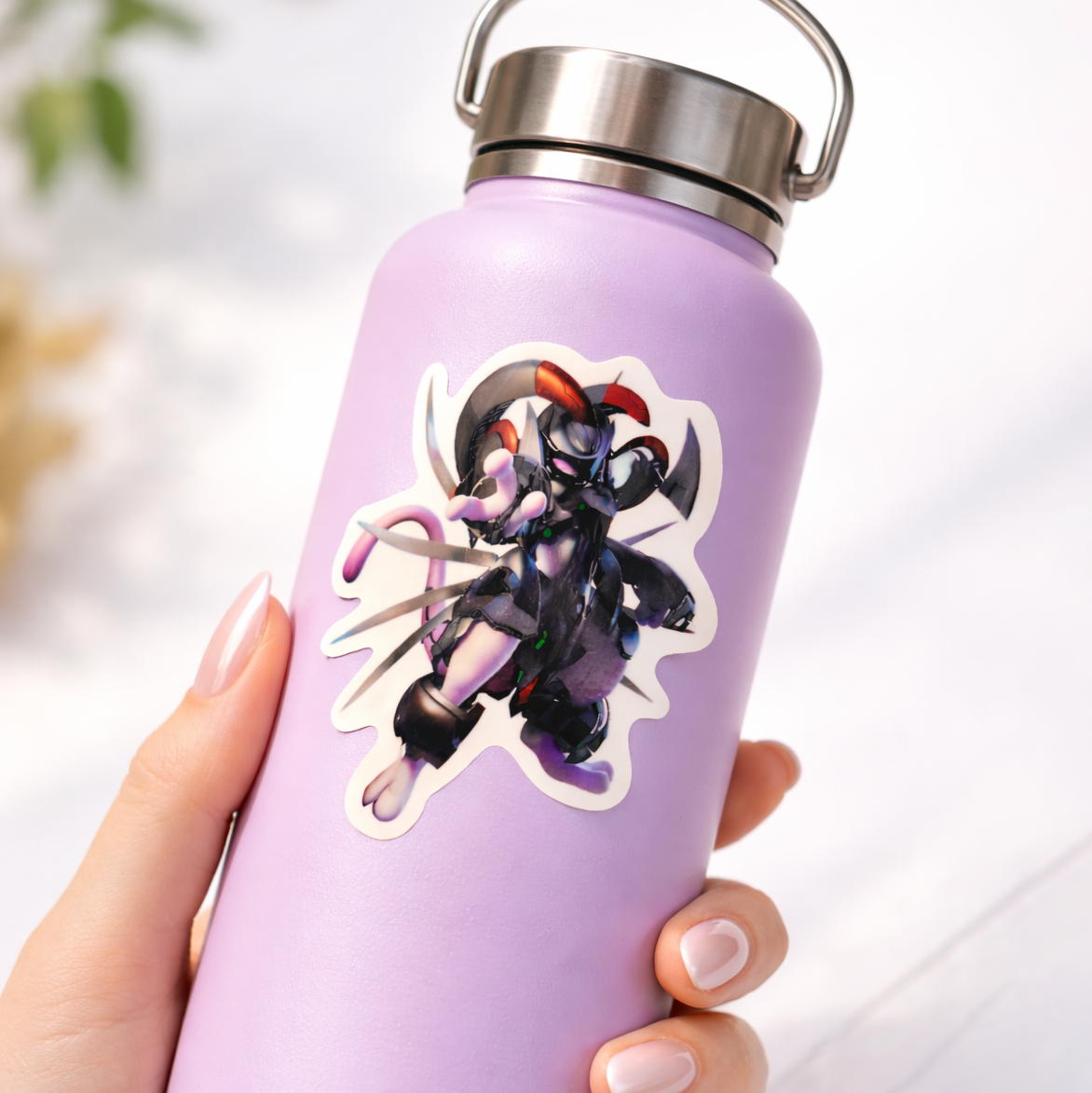 Armored Mewtwo 2" Vinyl Sticker