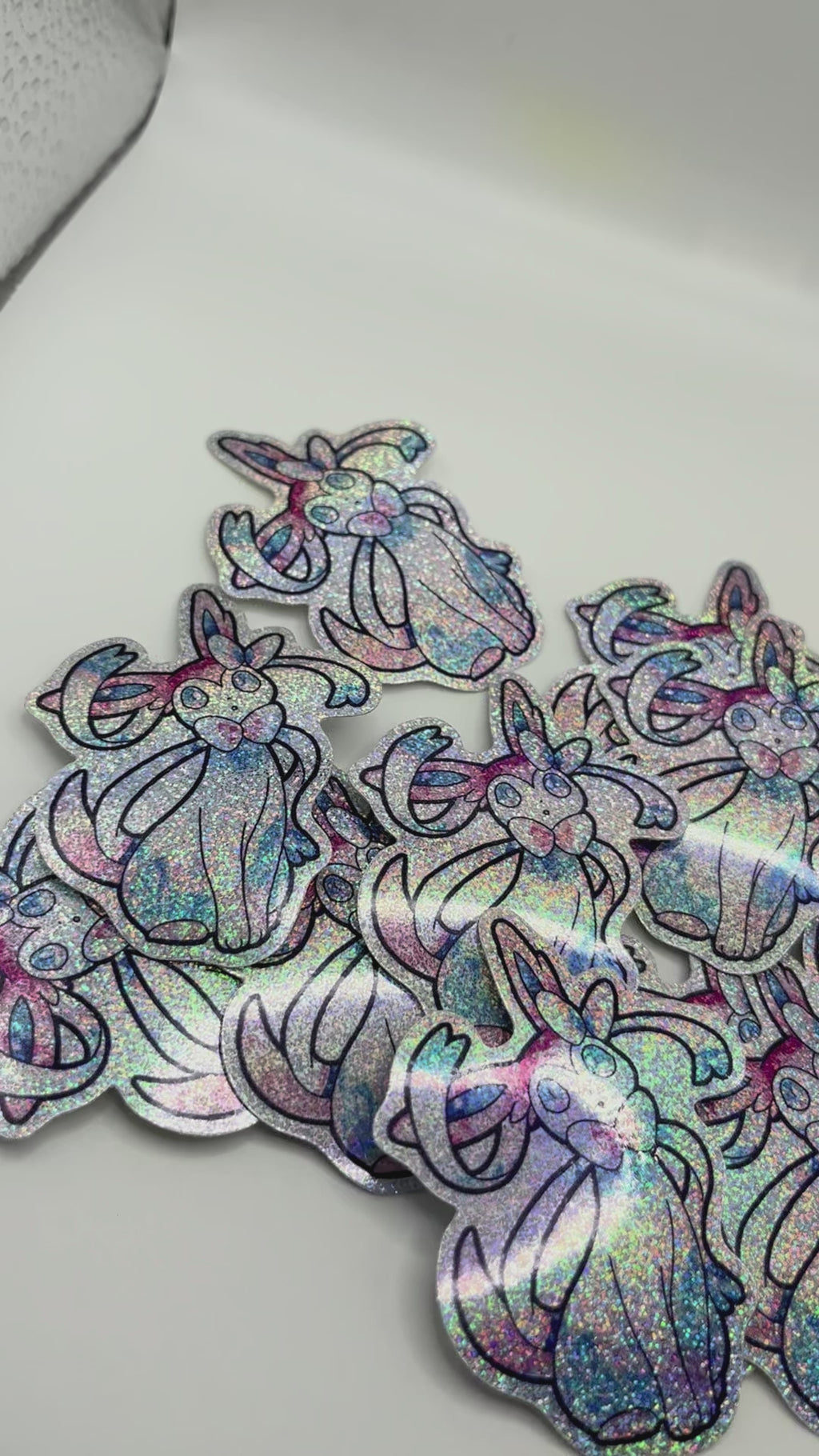 Prism Sylveon 2.5" Pixie Dust Vinyl Sticker