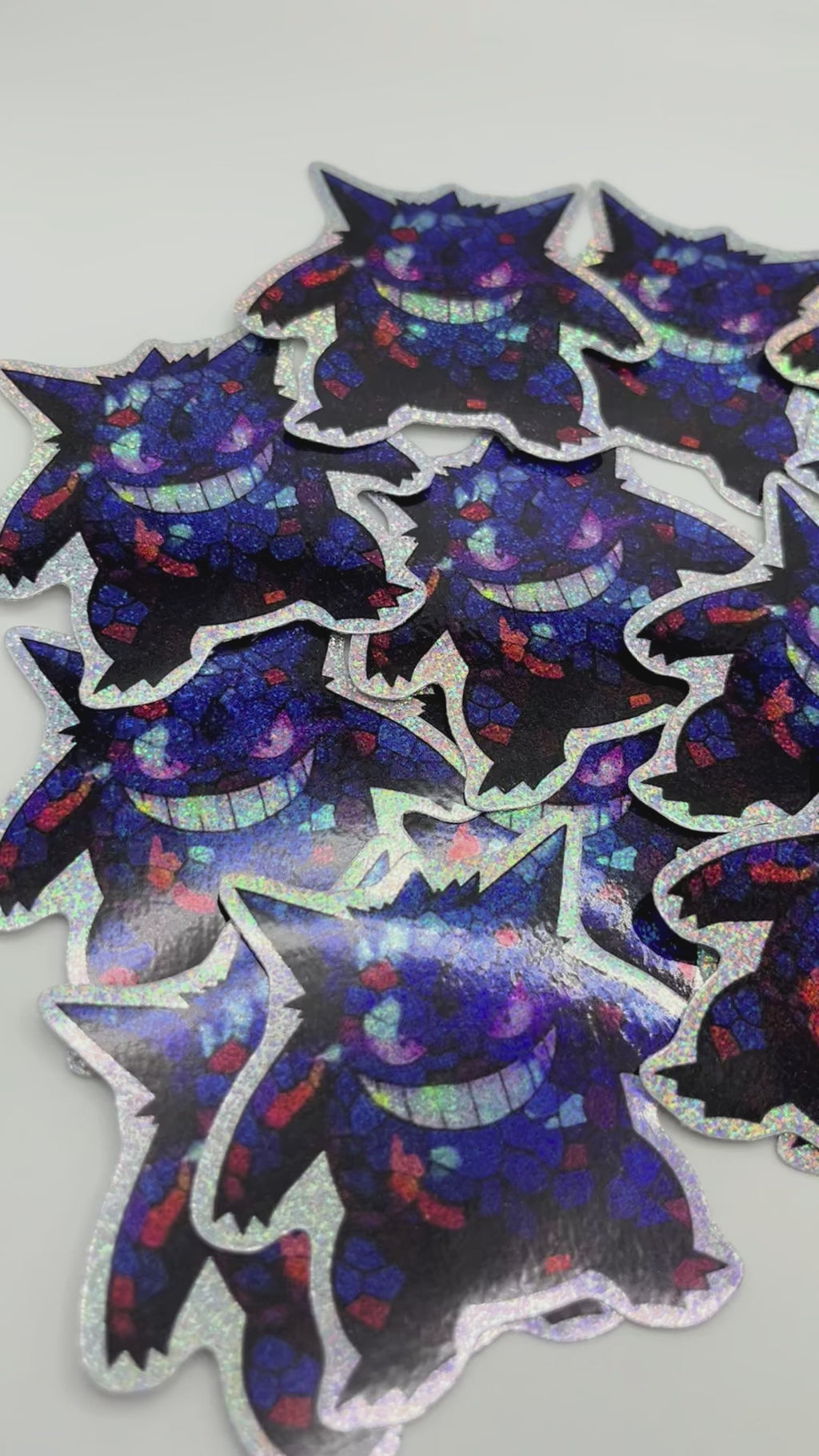 Prism Gengar 2.5" Pixie Dust Vinyl Sticker