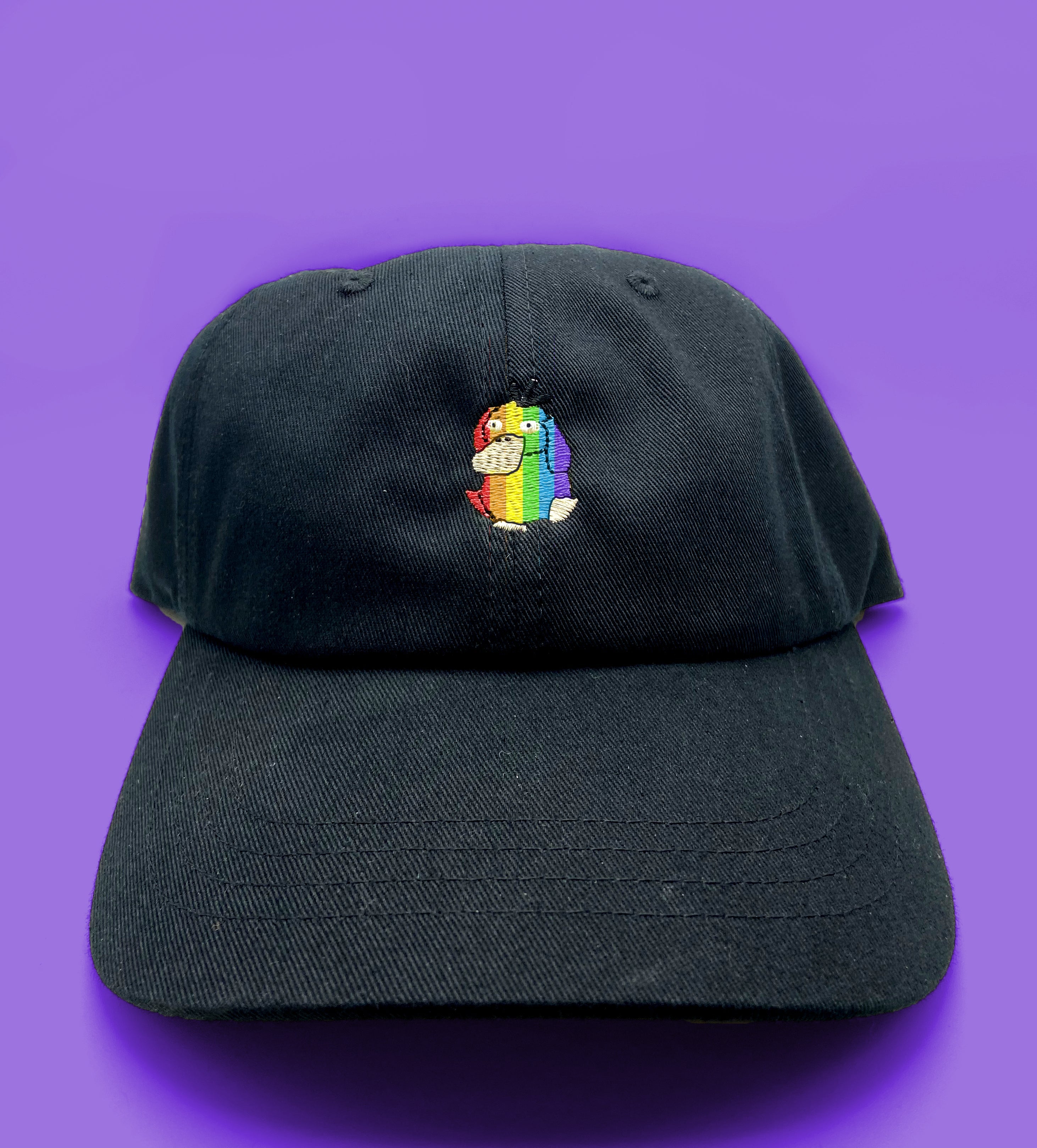 psyduck pride dad hat