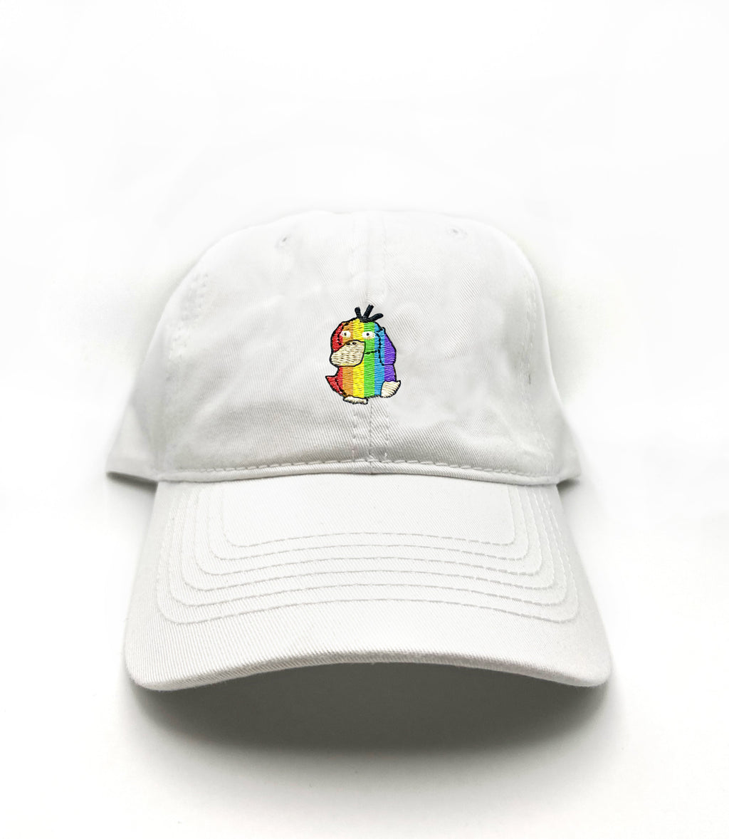 psyduck pride dad hat