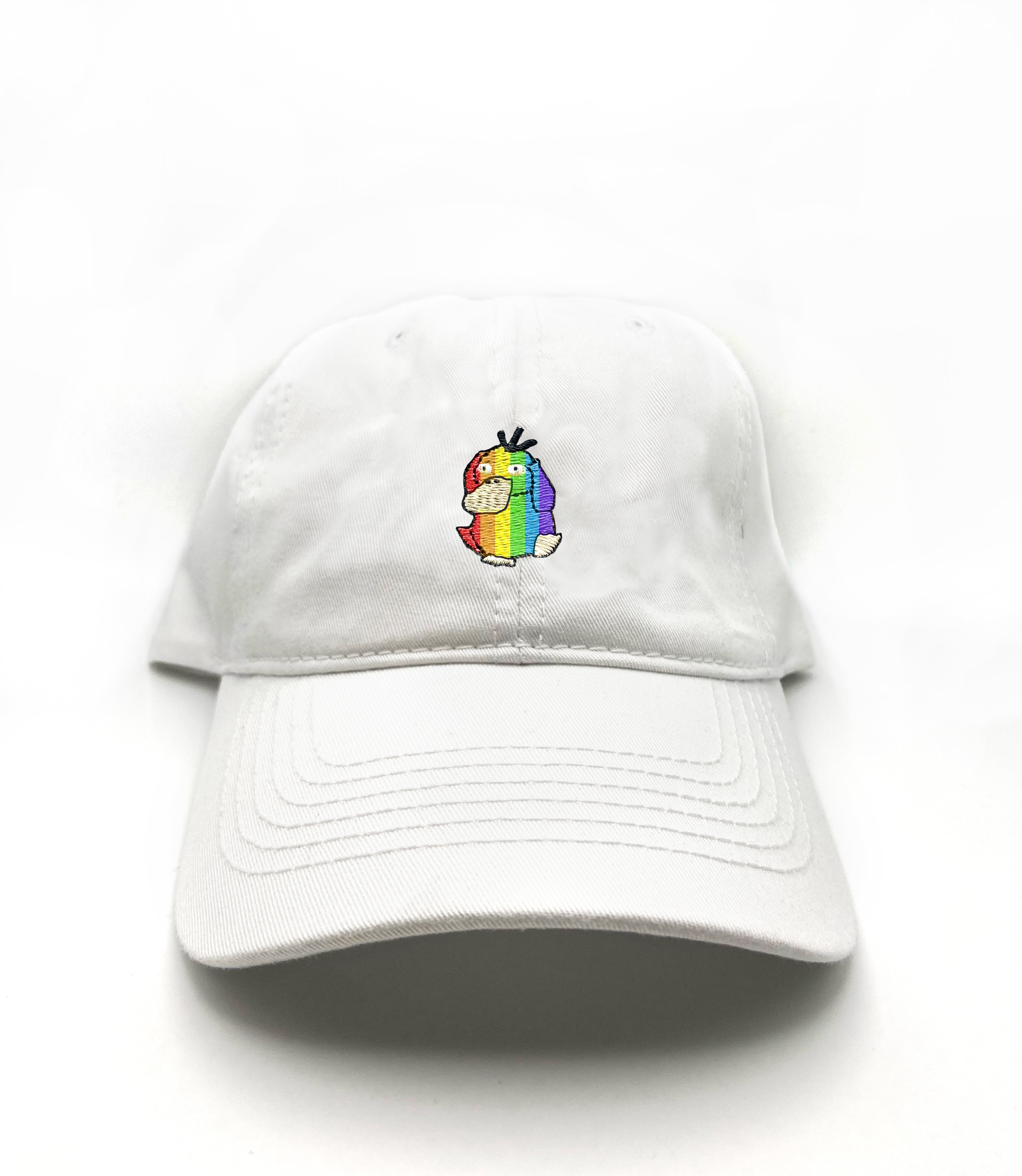 psyduck pride dad hat