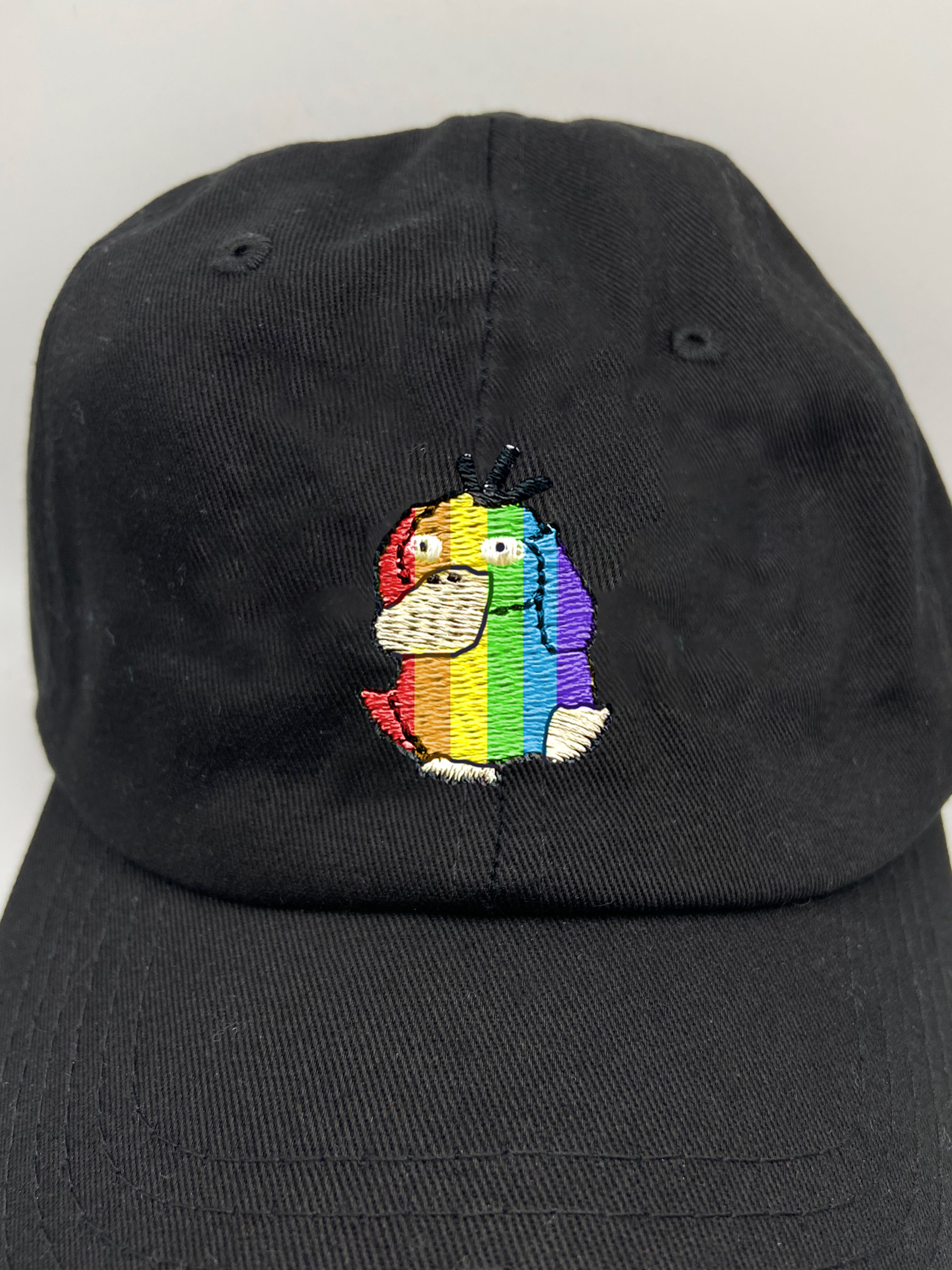 psyduck pride dad hat
