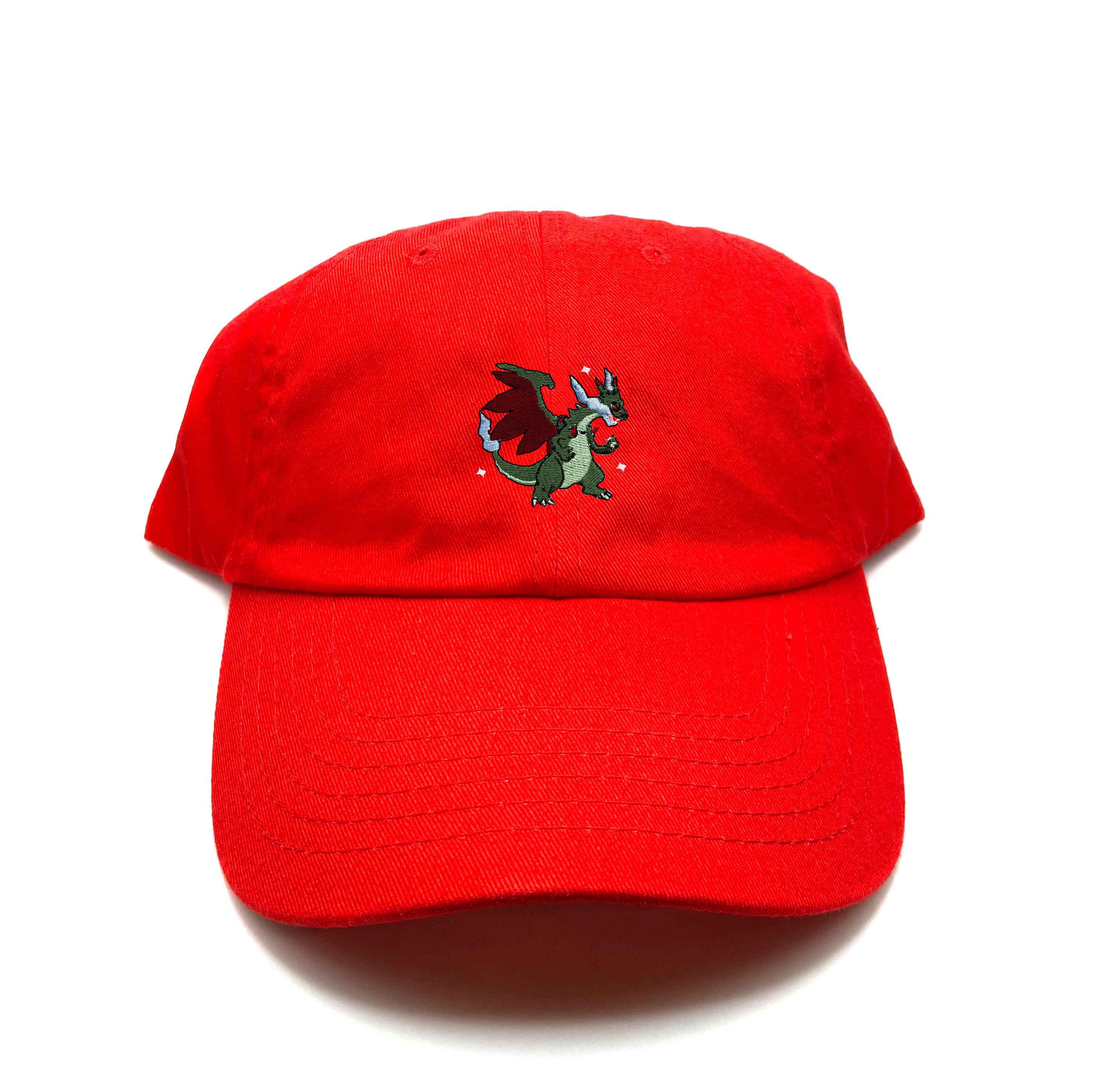 charizard mega x shiny dad hat