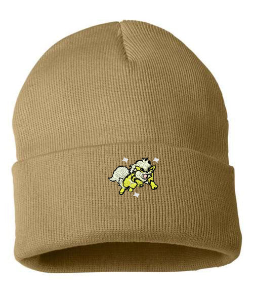 arcanine shiny beanie
