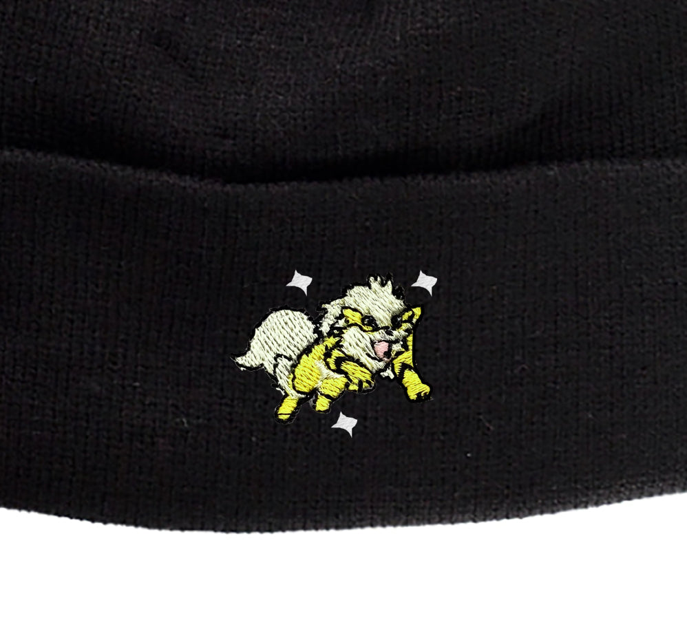 arcanine shiny beanie