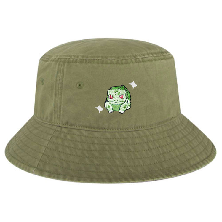 bulbasaur shiny bucket hat