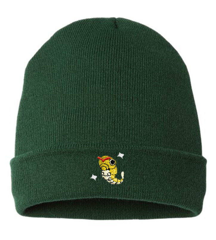 caterpie shiny beanie