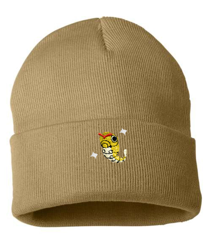 caterpie shiny beanie