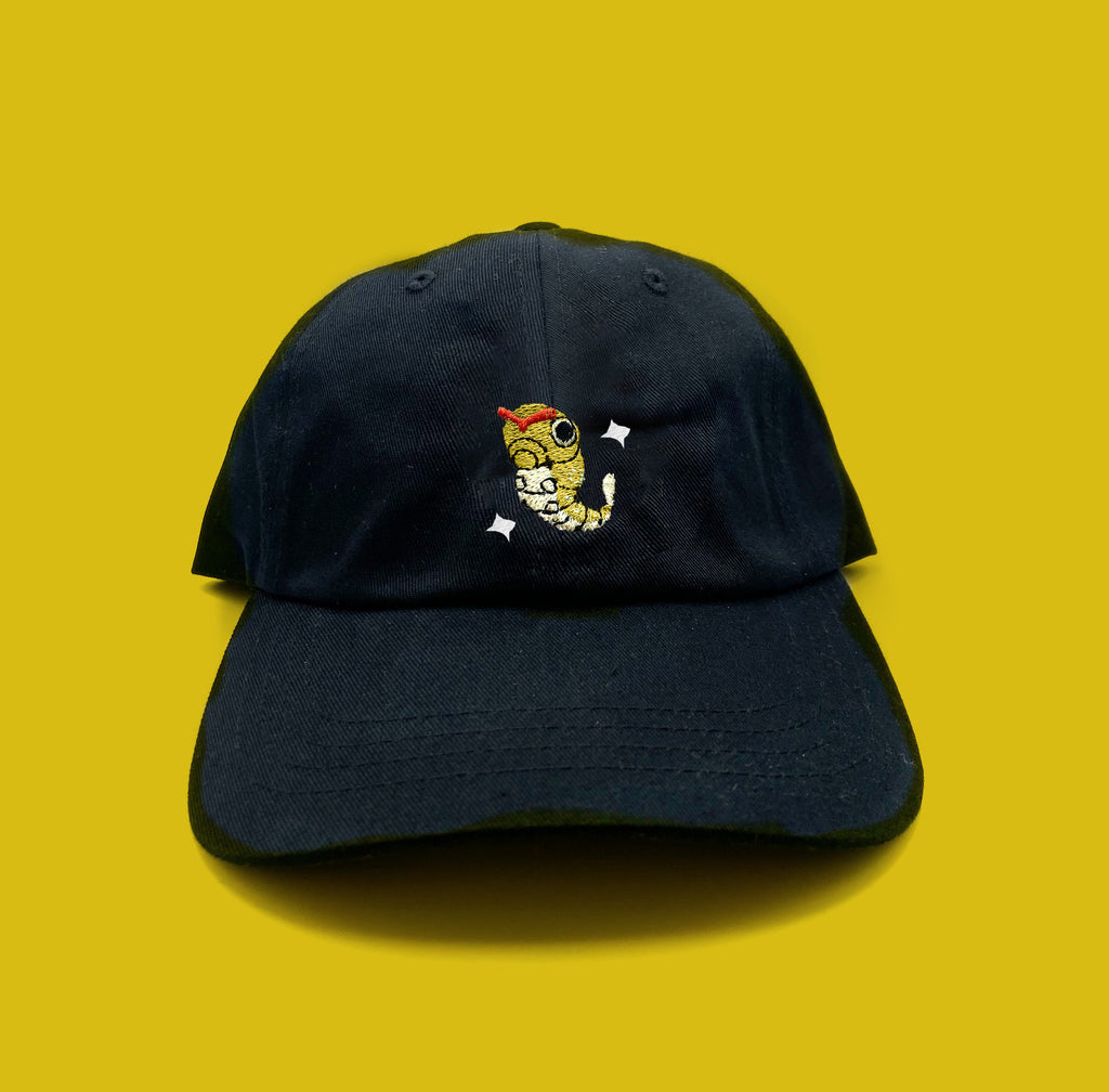 caterpie shiny dad hat