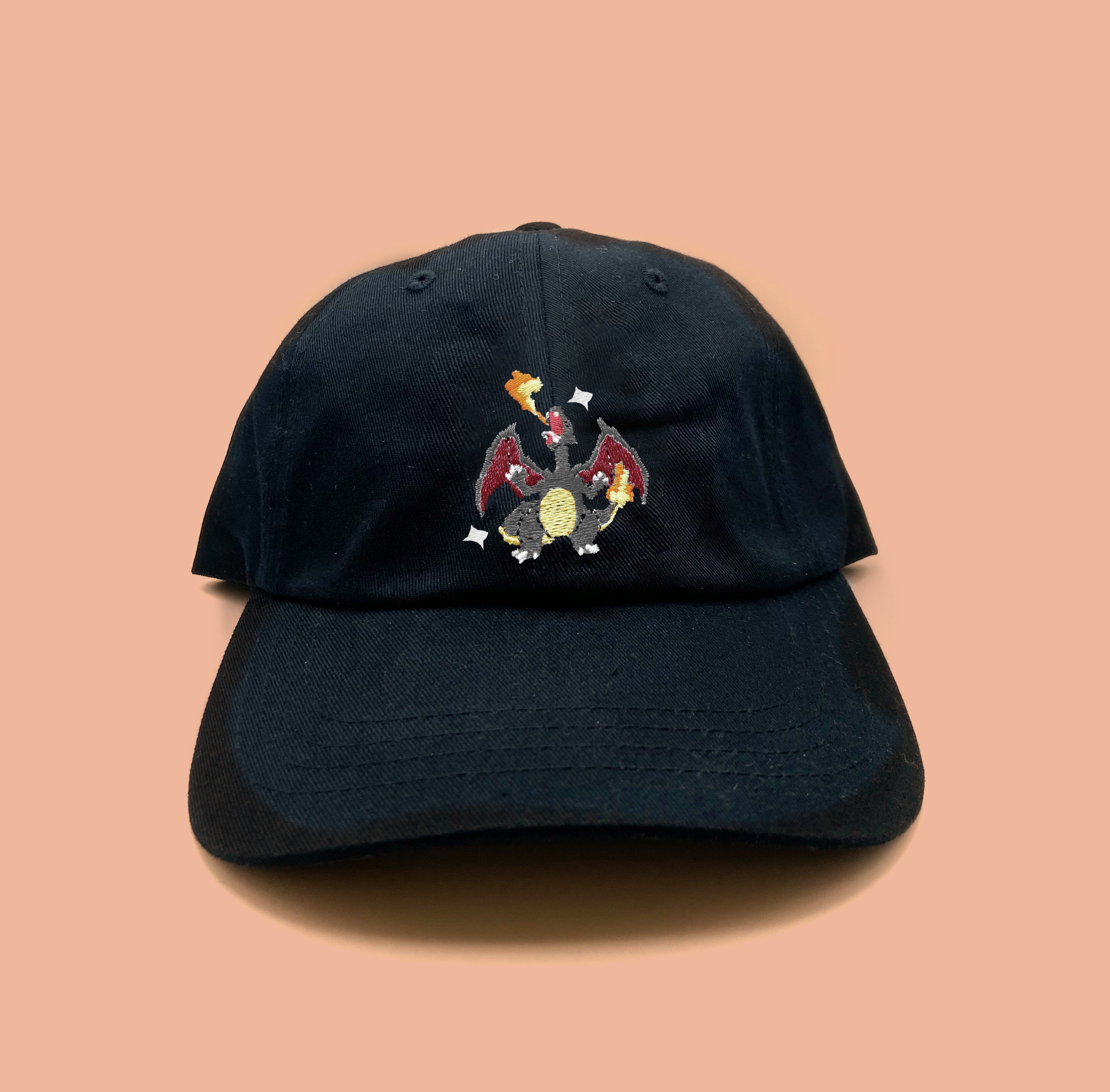 charizard shiny dad hat