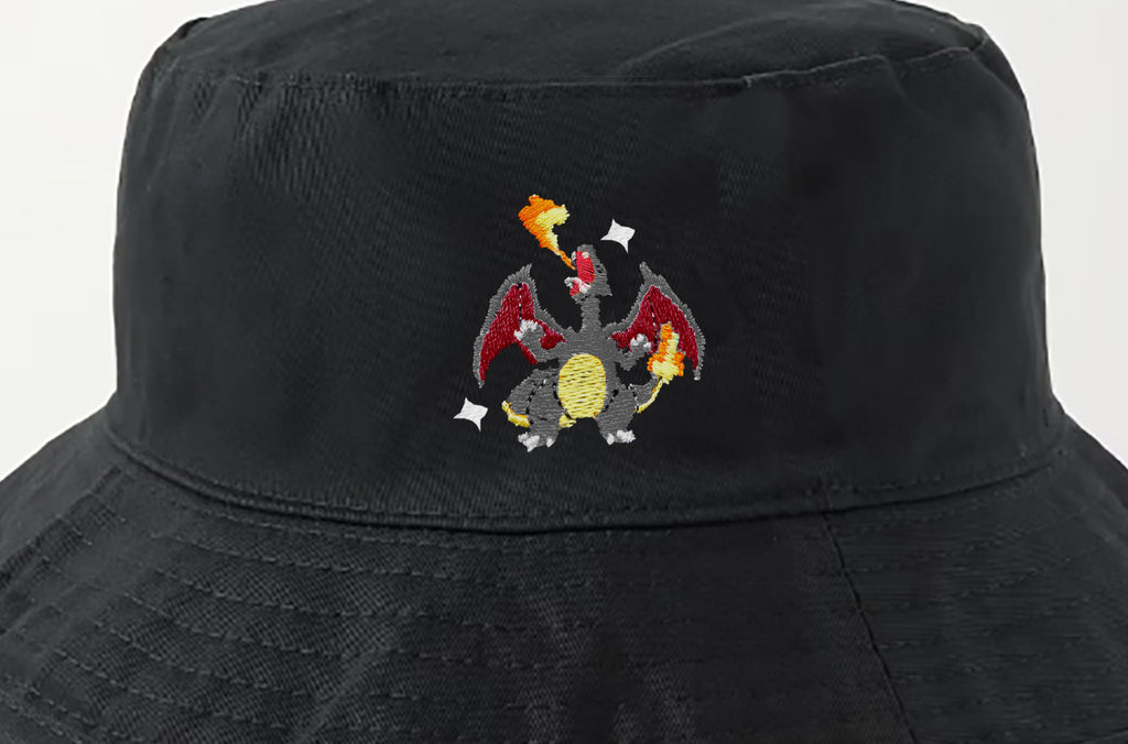 charizard shiny bucket hat