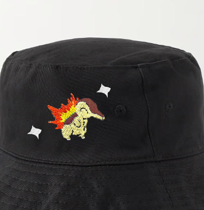 cyndaquil shiny bucket hat