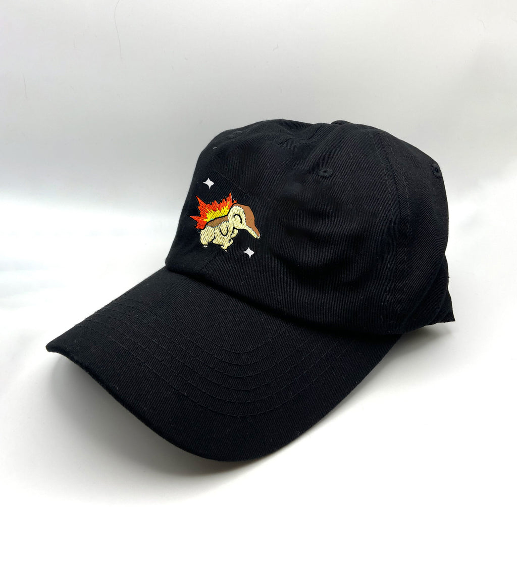 cyndaquil shiny dad hat