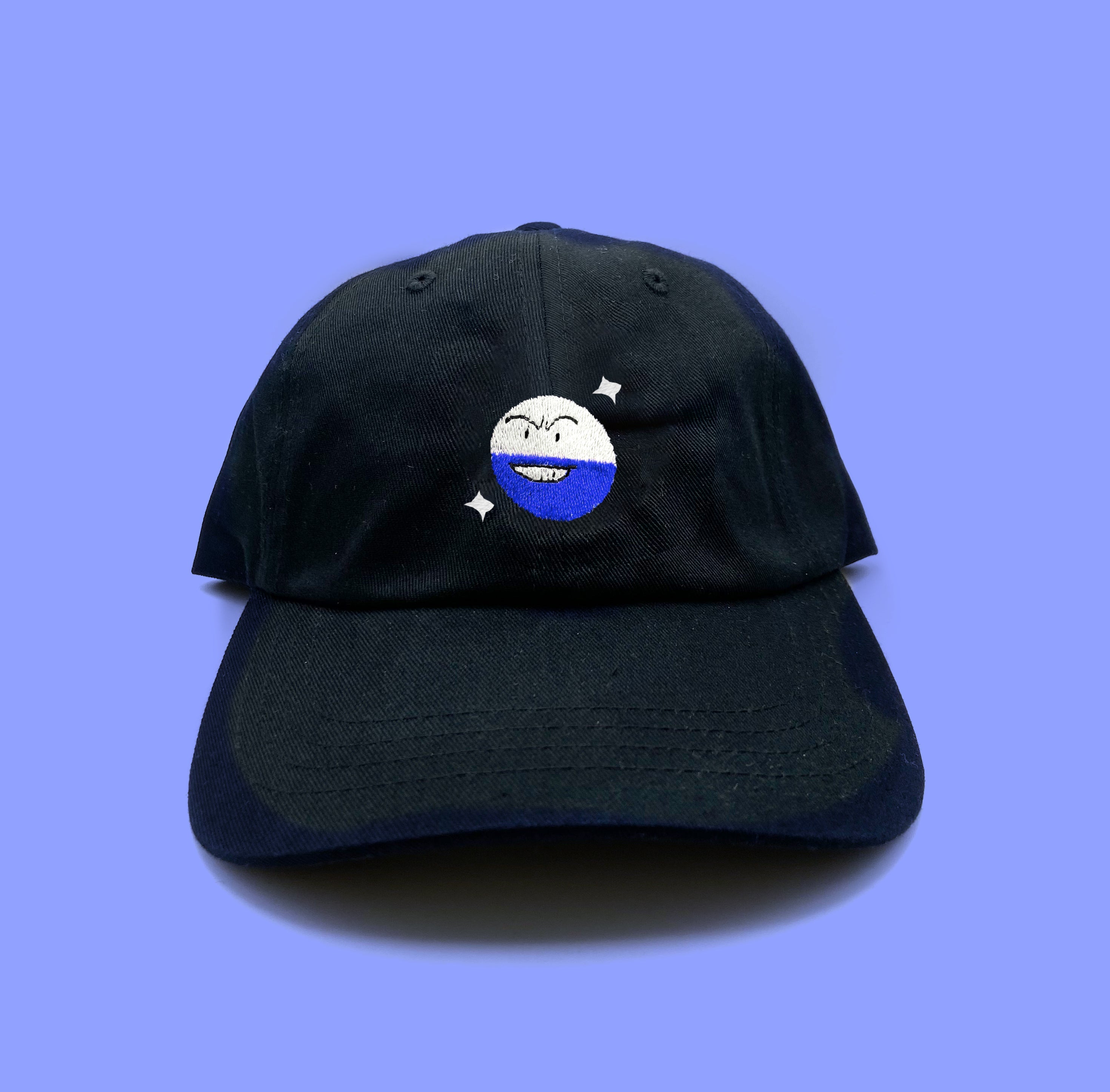 electrode shiny dad hat