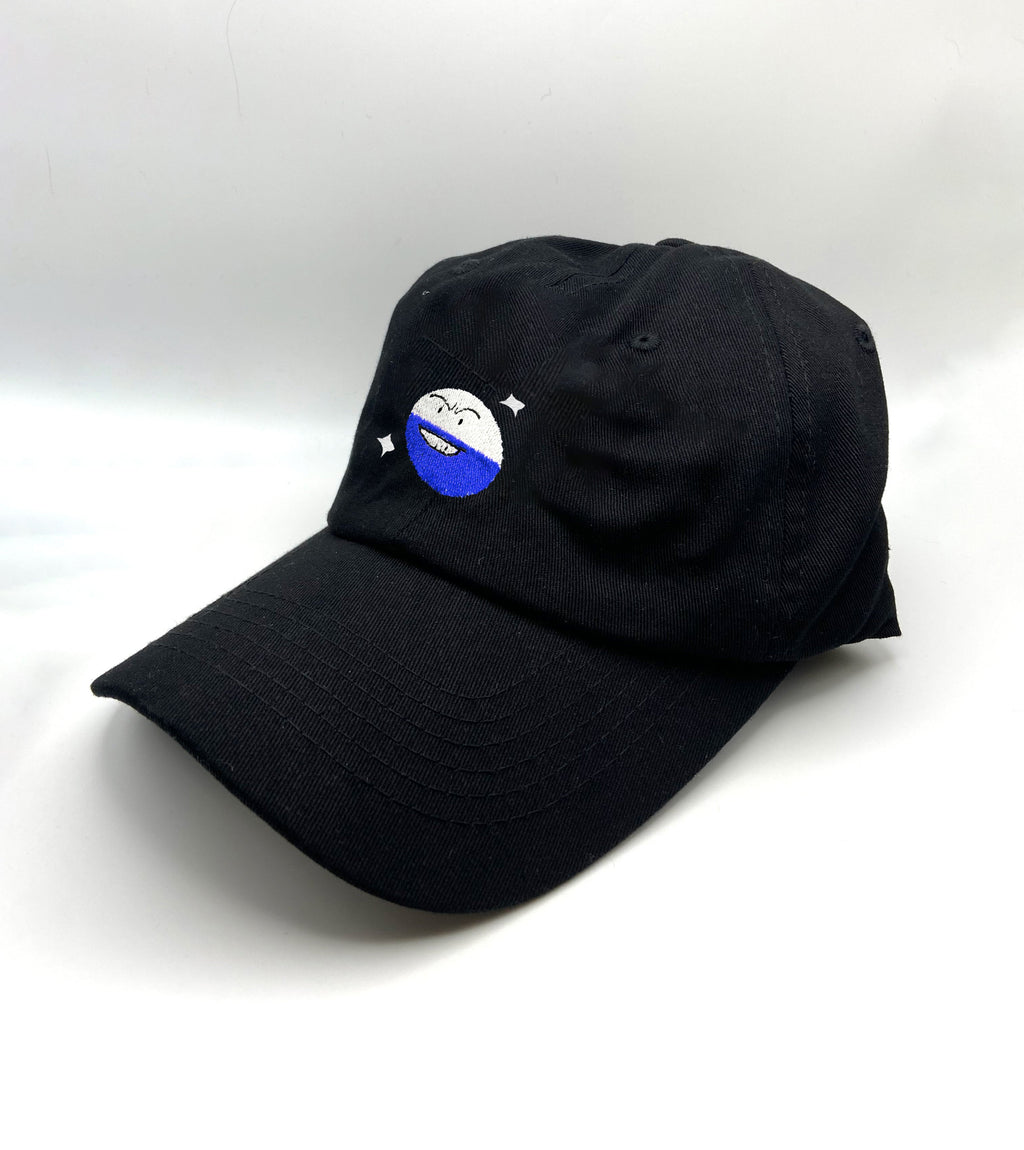 electrode shiny dad hat