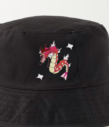 gyarados shiny bucket hat