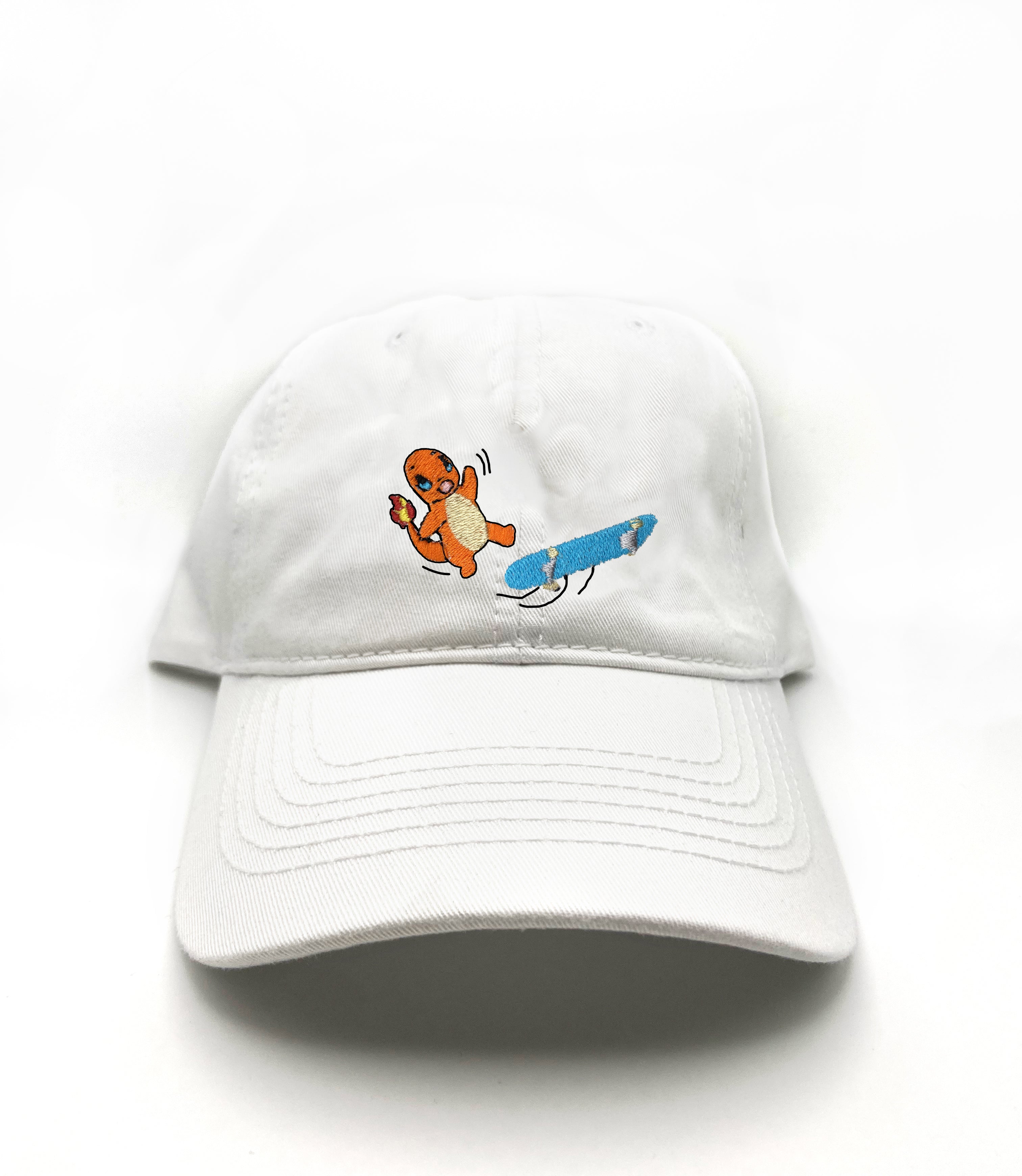 charmander sk8 dad hat
