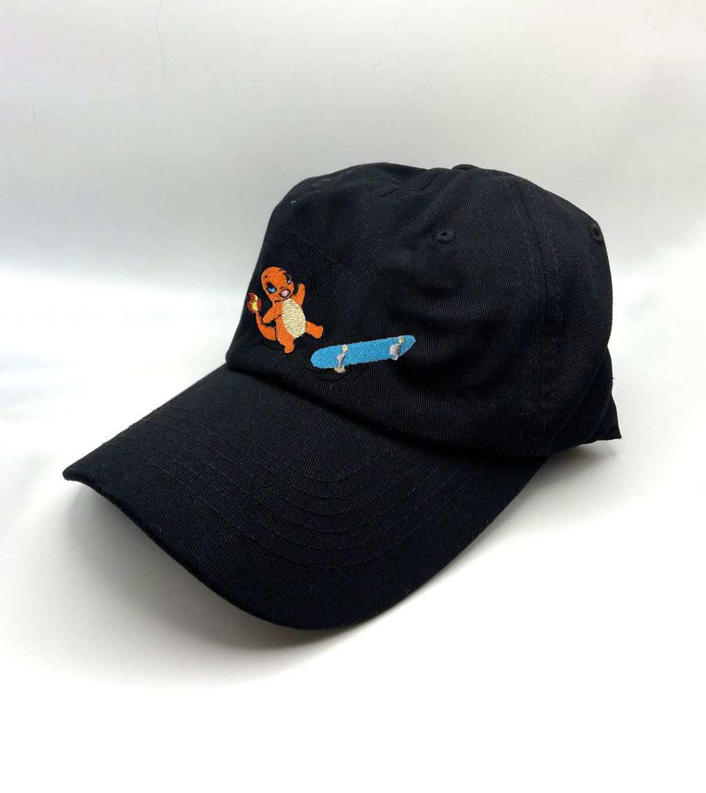 charmander sk8 dad hat