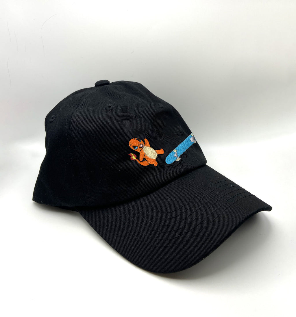 charmander sk8 dad hat