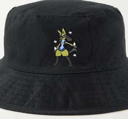 lucario shiny bucket hat