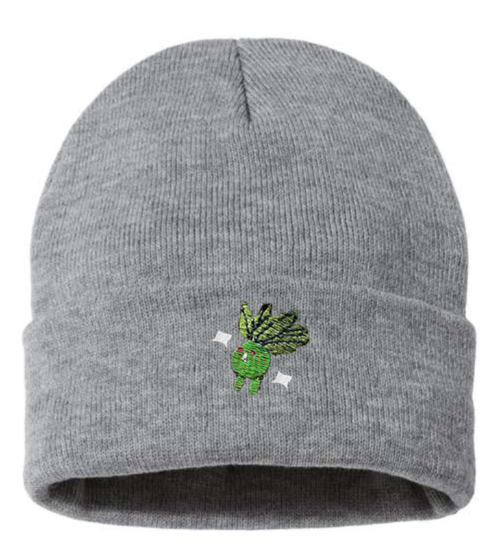 oddish shiny beanie