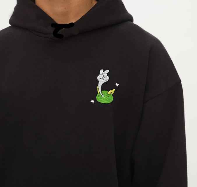 pyukumuku shiny hoodie
