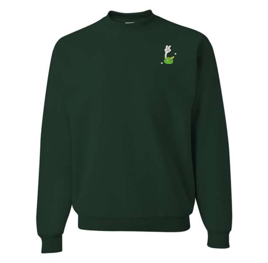 pyukumuku shiny sweatshirt