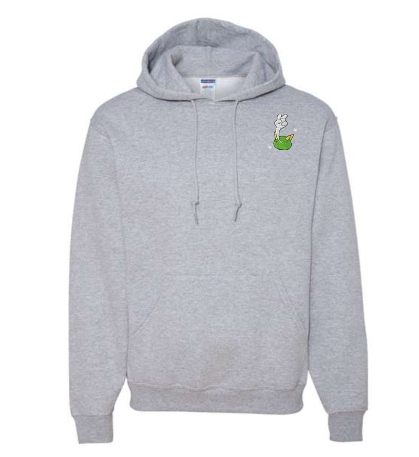 pyukumuku shiny hoodie
