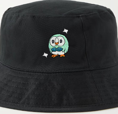 rowlet shiny bucket hat