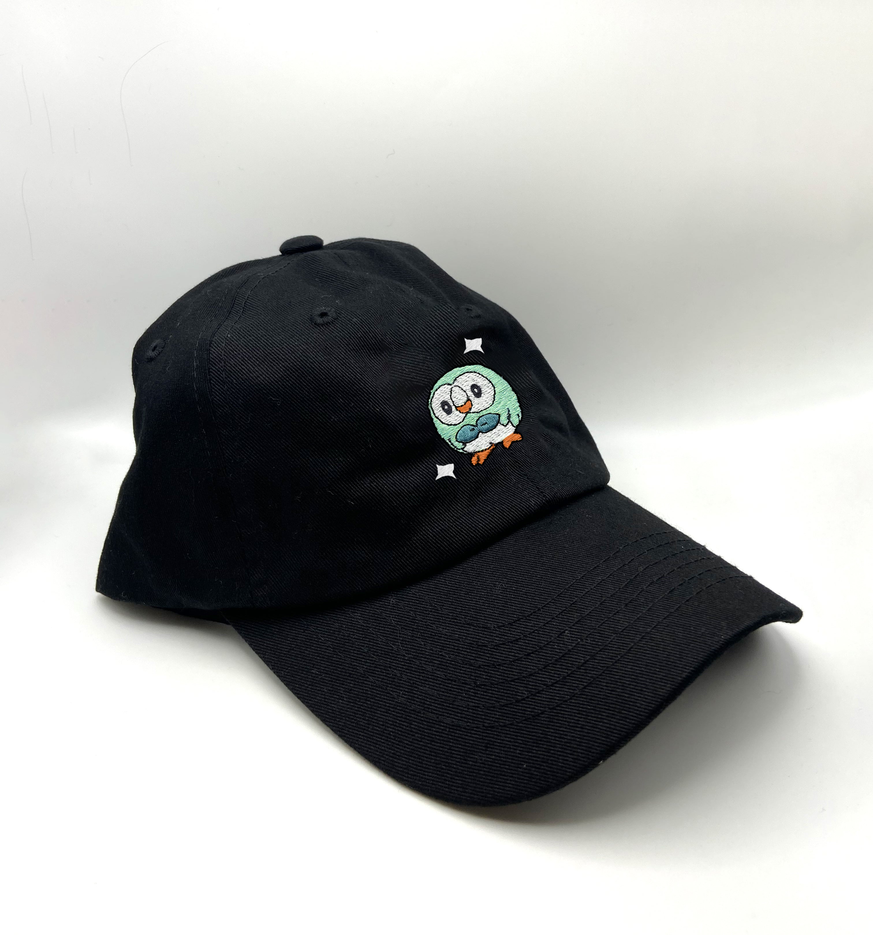 rowlet shiny dad hat