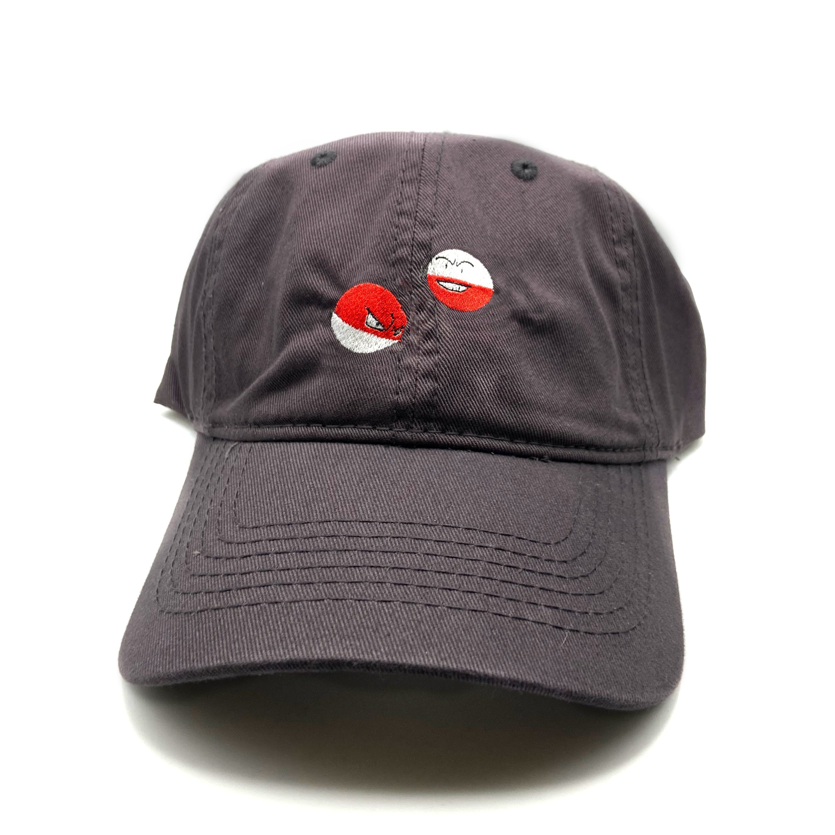 voltorb and electrode dad hat