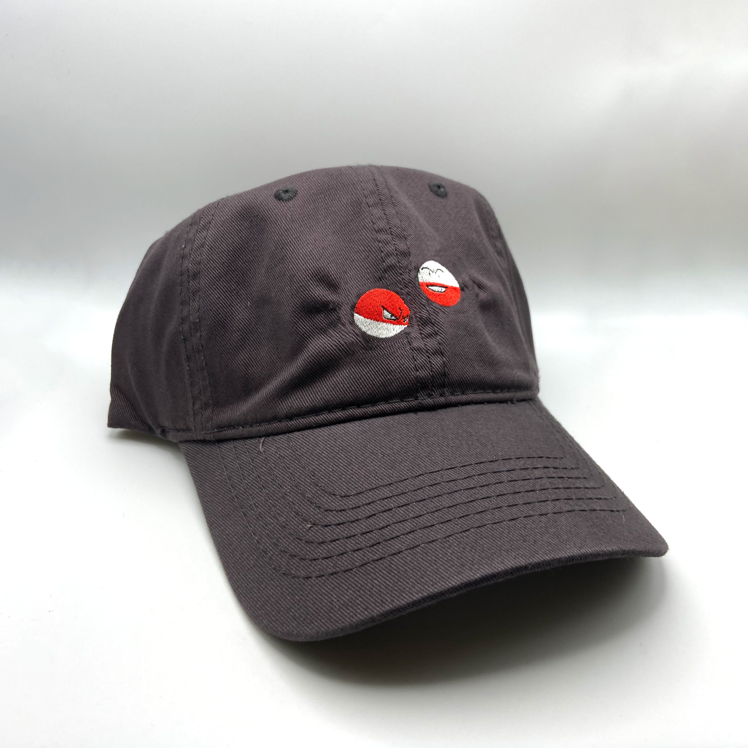 voltorb and electrode dad hat