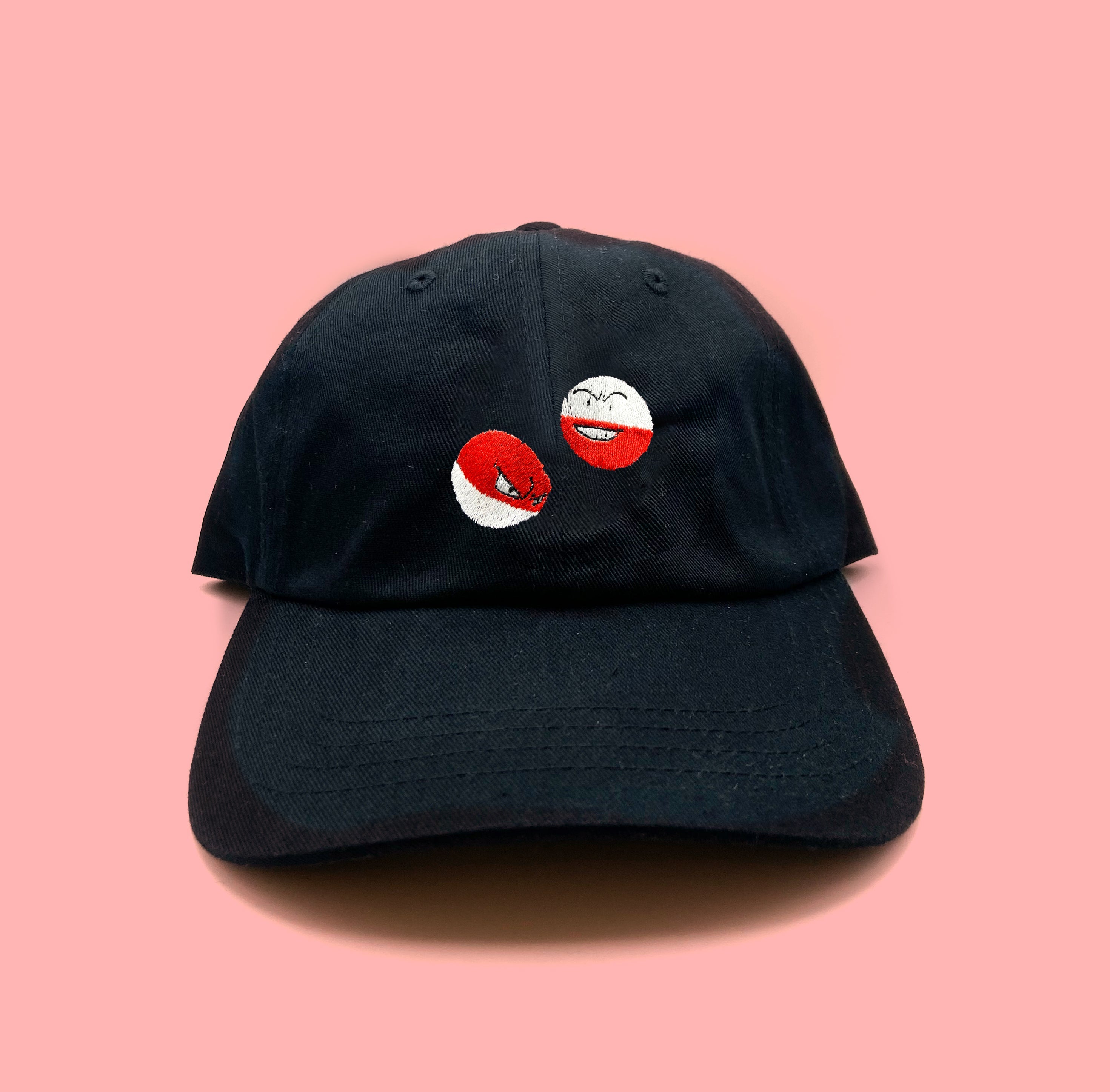voltorb and electrode dad hat