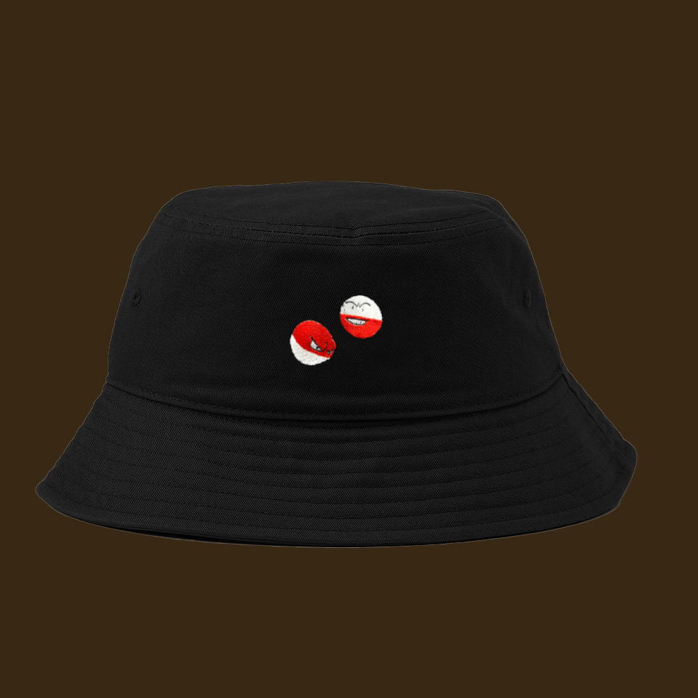 voltorb and electrode bucket hat