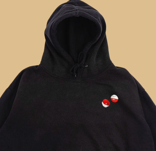 voltorb and electrode hoodie