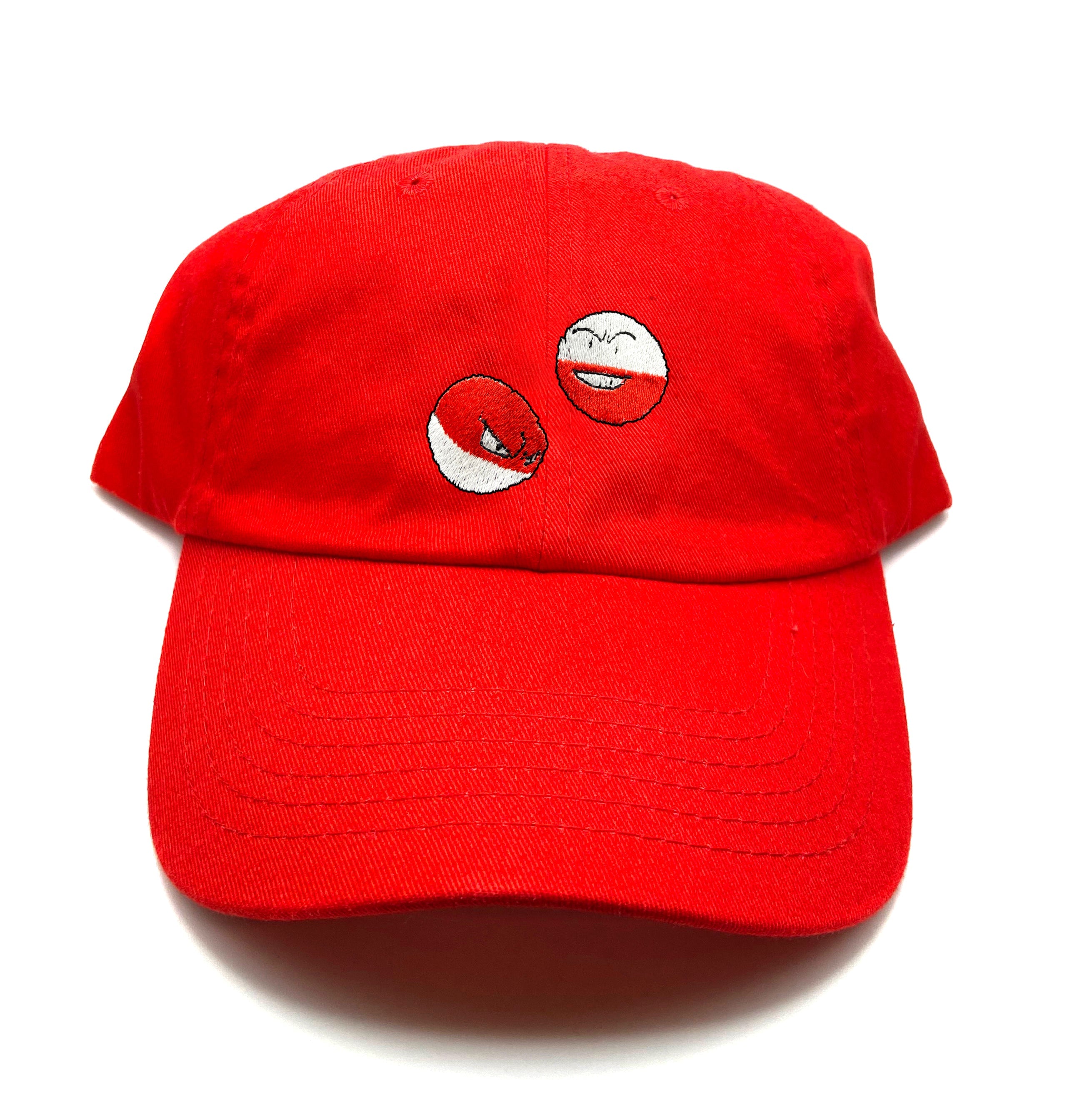 voltorb and electrode dad hat