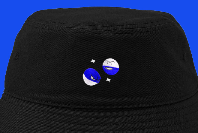 voltorb and electrode shiny bucket hat