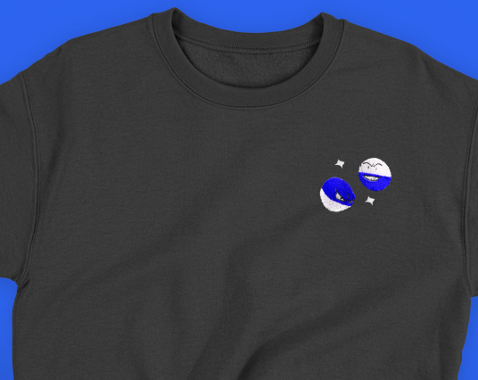 voltorb and electrode shiny sweatshirt