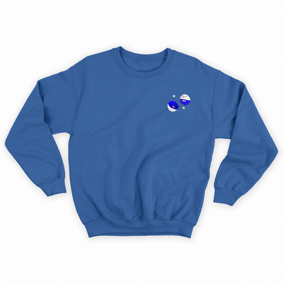 voltorb and electrode shiny sweatshirt