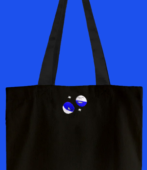 voltorb and electrode shiny tote bag