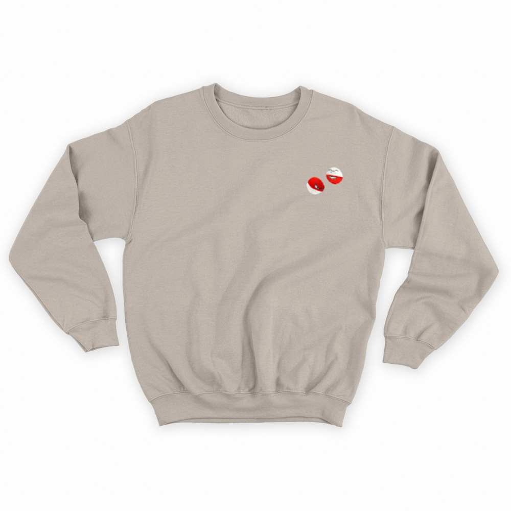 voltorb and electrode sweatshirt