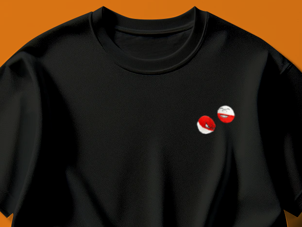 voltorb and electrode tee shirt