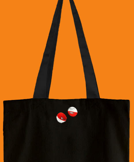 voltorb and electrode tote bag