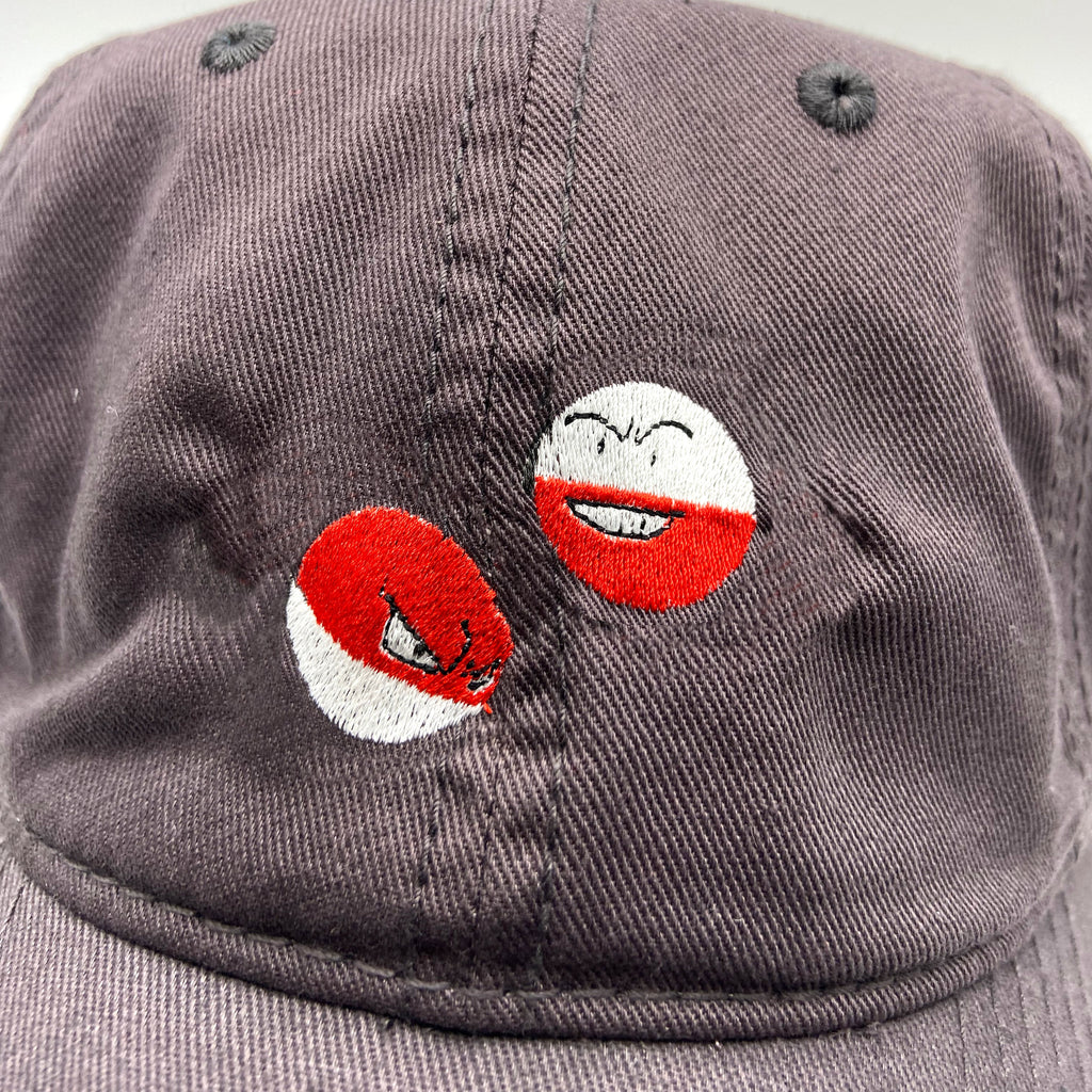 voltorb and electrode dad hat