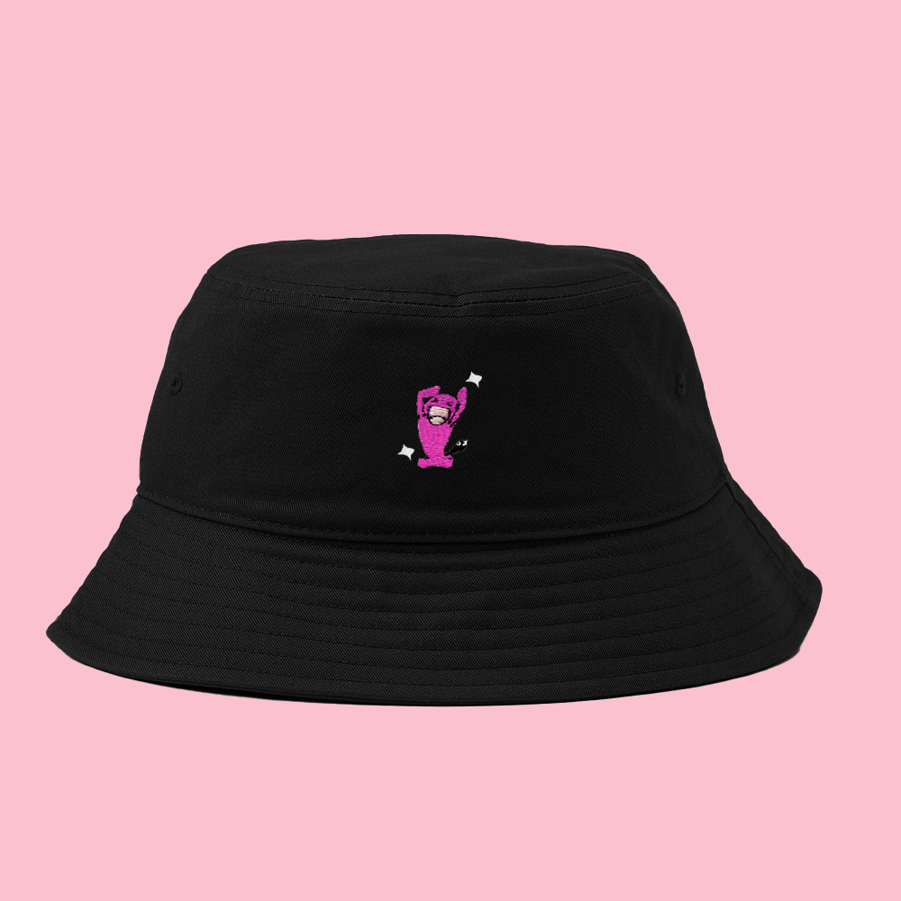 wobbufett shiny bucket hat