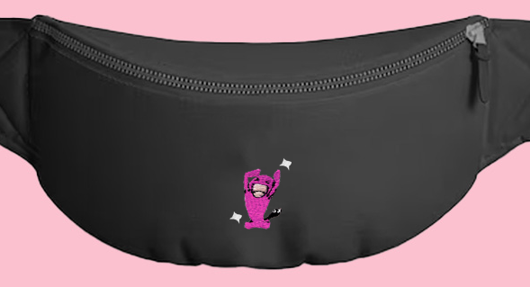 wobbufett shiny fanny pack