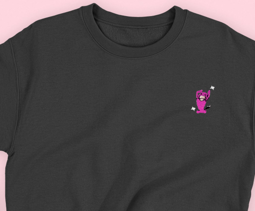 wobbufett shiny sweatshirt
